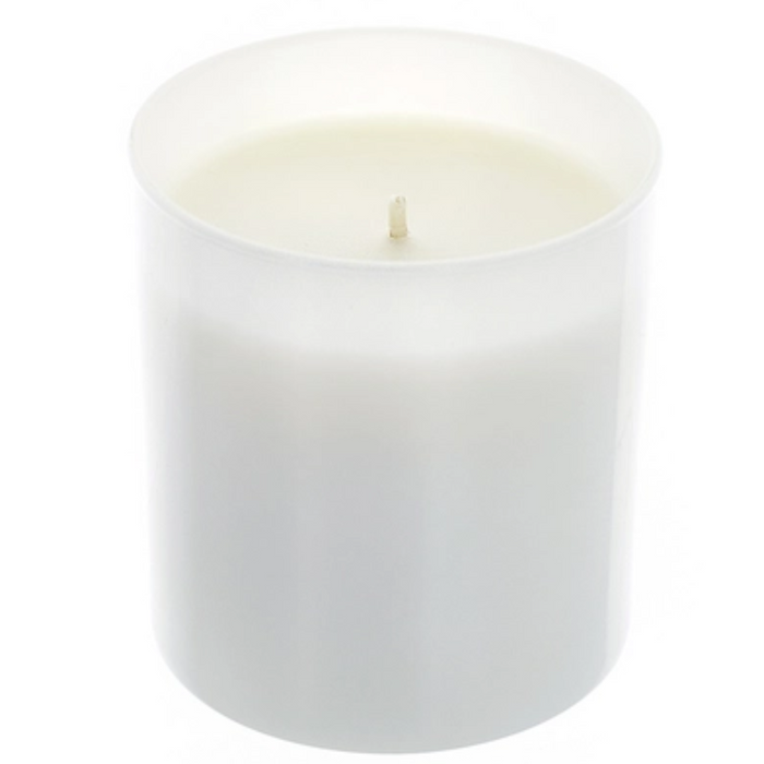 12 oz Ceramic White Jar - Soy Candle - Sample