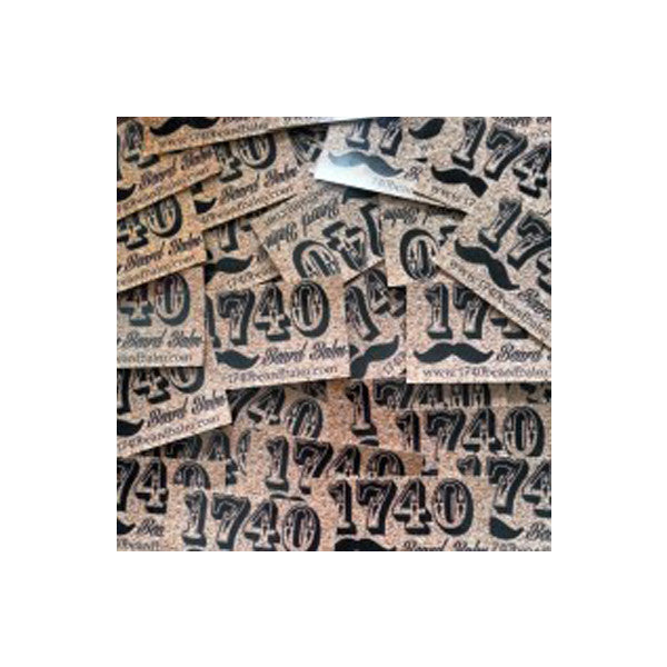 1740 Stickers - 1740 Beard Balm