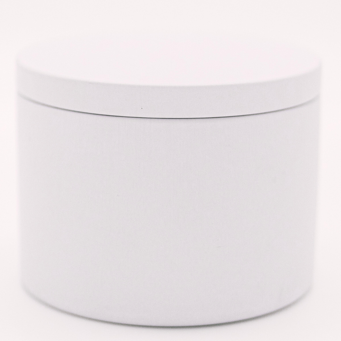 8oz Luxury White Tin - Sample