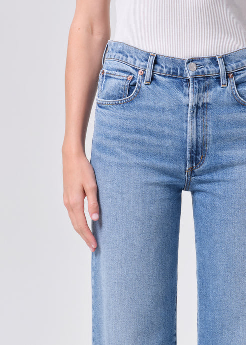 Agolde Harper Crop Jean in Kindle