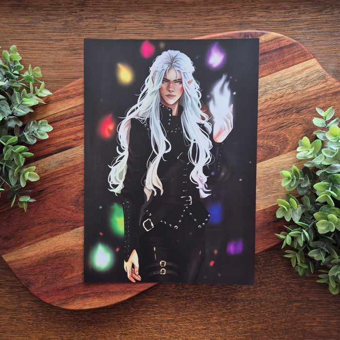 Art print: Flame and Thorns 18