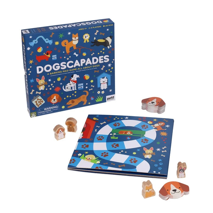 Petit Collage - Board Game - Dogscapades - Contents