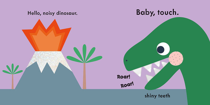 Book - Baby Touch: Dinosaurs - Spread 2