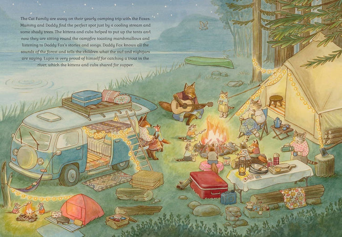 Book - Cat Family Four Seasons - Spread 5