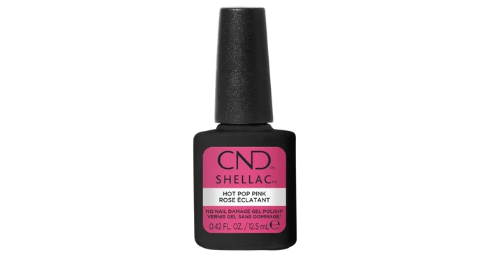 CND Shellac - Hot Pop Pink (0.42oz) - NEW