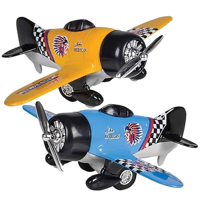 Die Cast Classic Wing Airplane 4.5"
