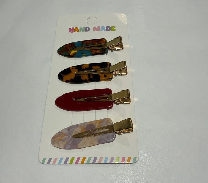 Hair Clips - 4 Piece set