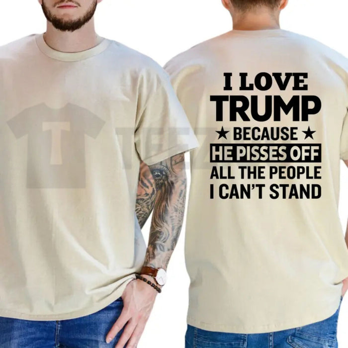 I Love It Typography Funny Humorous Daily Statement Graphic T-Shirt