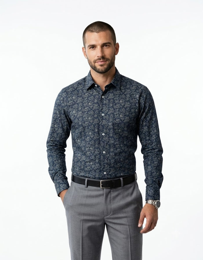 Jobbs mens long sleeve formal shirt