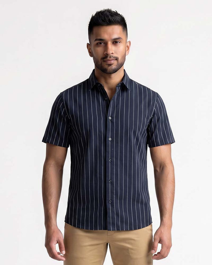 JOBBS SHORT SLEEVE LINEN SHIRT