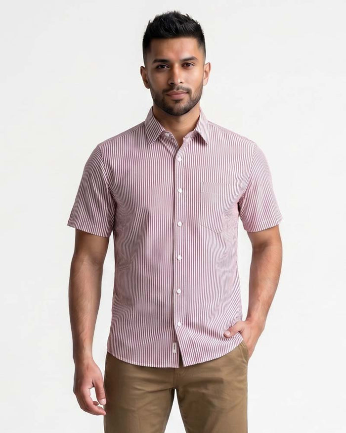JOBBS SHORT SLEEVE LINEN SHIRT