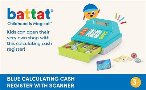 Kids Calculating Cash Register 48 Pce