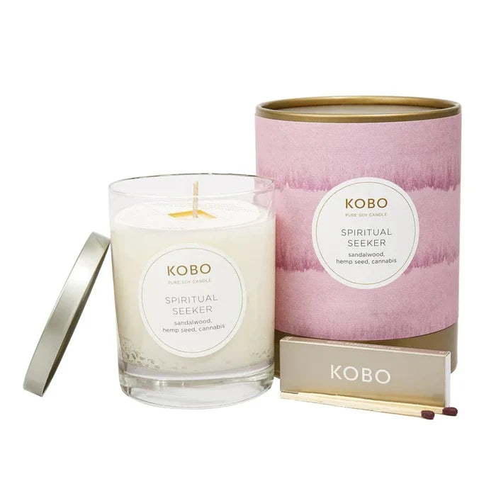KOBO Spiritual Seeker Watercolor 11oz Candle - Taryn x Philip Boutique