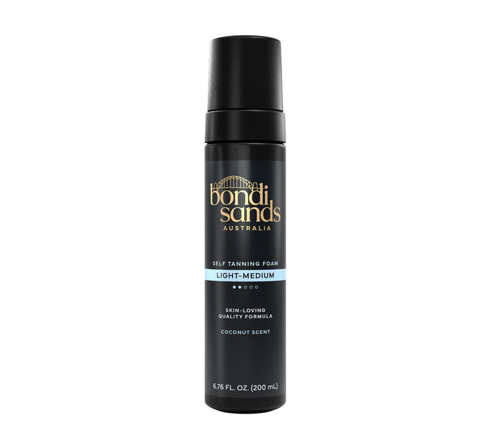Light-Medium Self Tanning Foam & Application Mitt Bundle