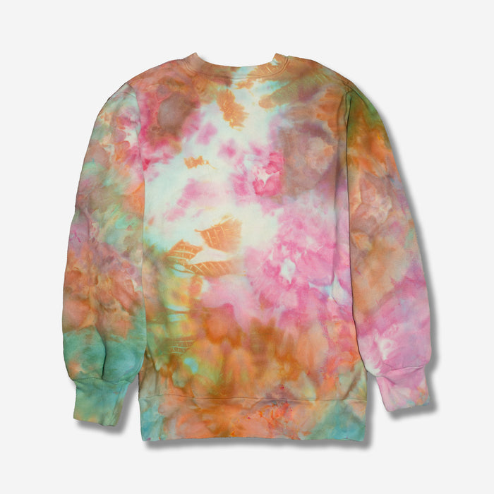 LittleBig x Hippy Feet Ice-Dyed Pullover Sweatshirt