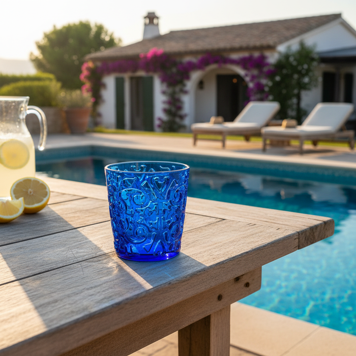Poolside Golden Hour