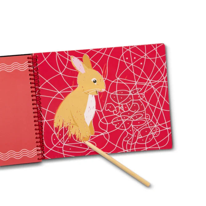 Melissa & Doug On-the-Go Scratch Art Color Reveal - Animal Families