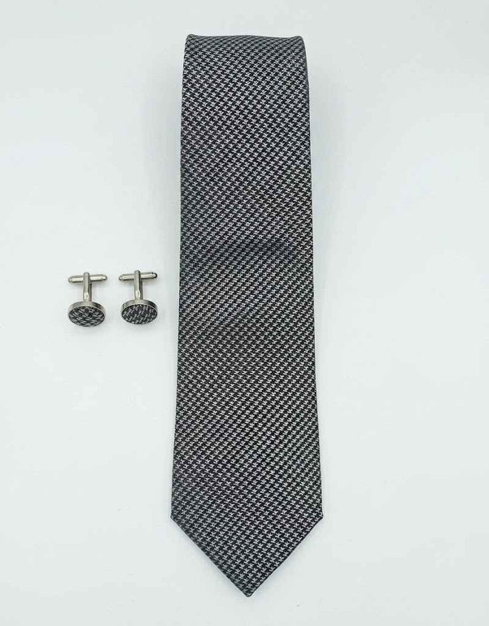 Mens Cufflinks With Tie