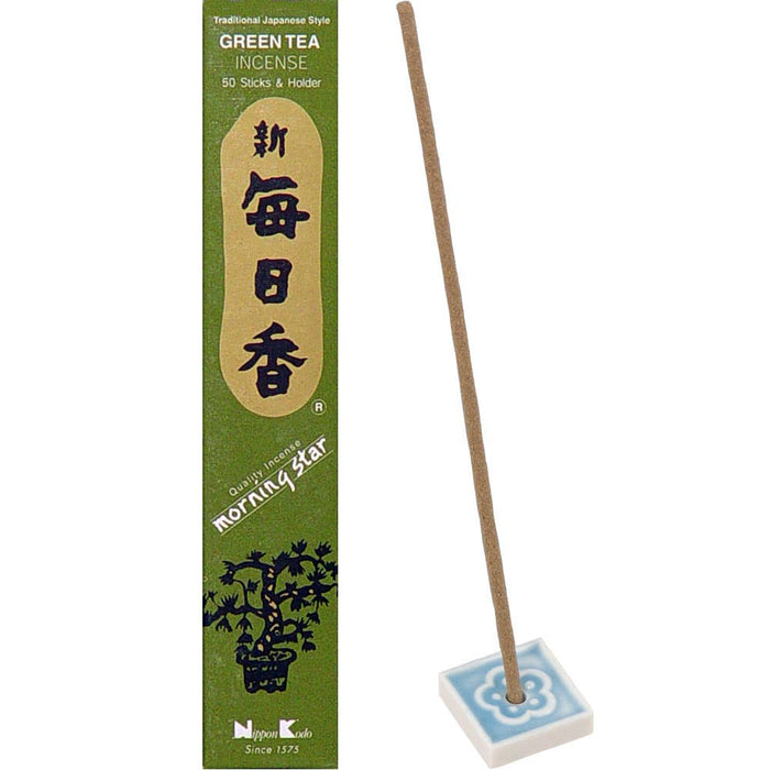 Morning Star Incense 50 Sticks Green Tea