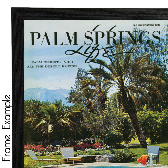 Palm Springs Life May 1982 Poster