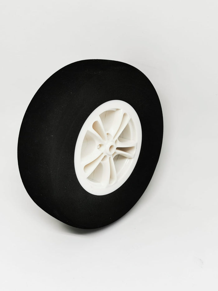 » Pilot rc wheel 4.5" inch 115mm 30mm wide 6mm axle 1pcs