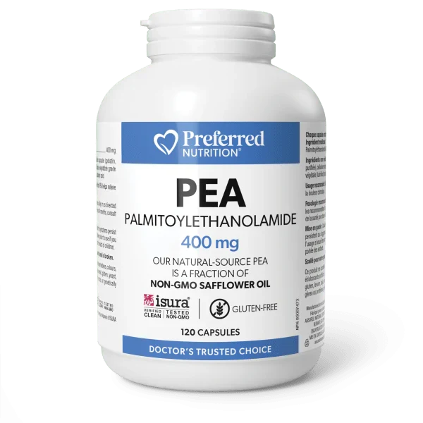 Preferred Nutrition: PEA Chronic Pain Relief 400 mg