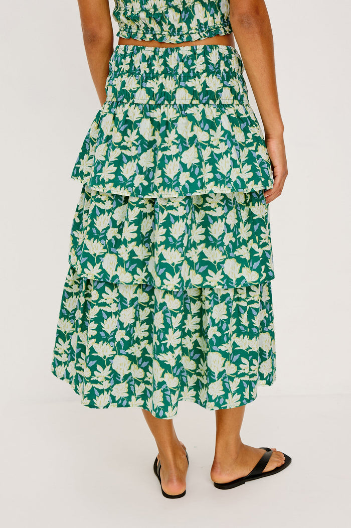 Rails Bell Skirt in Green Mayflower