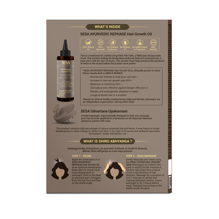Rephase Refill Pack 100ml (Only Oil)