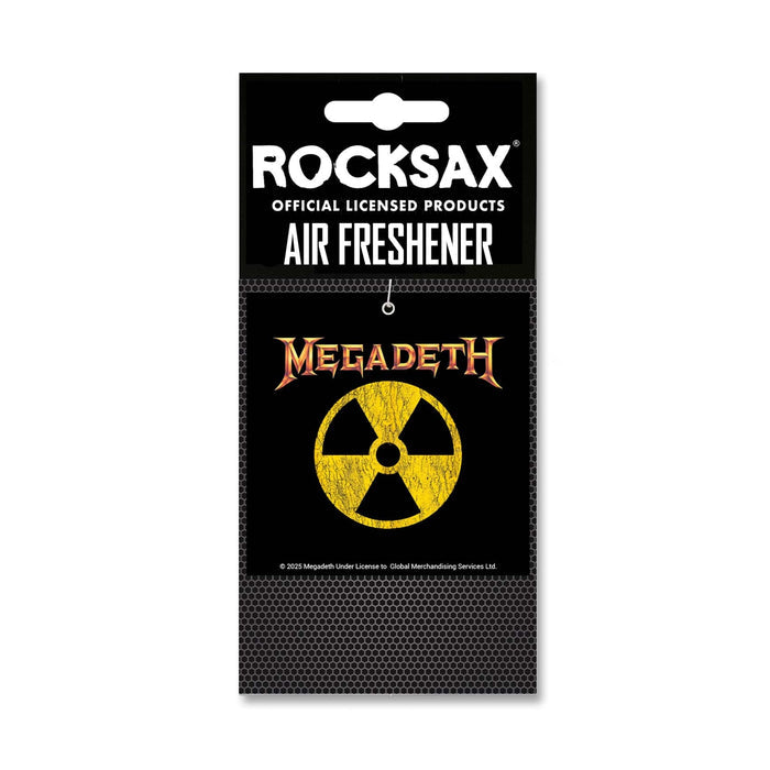 Rocksax Megadeth Air Freshener - Logo