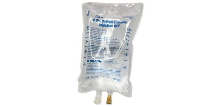 Saline Solution Sterile Bag - 0.9% NACL (500ml)