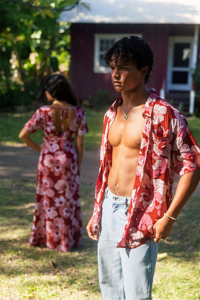 SALT+SEA Men's Aloha Shirt