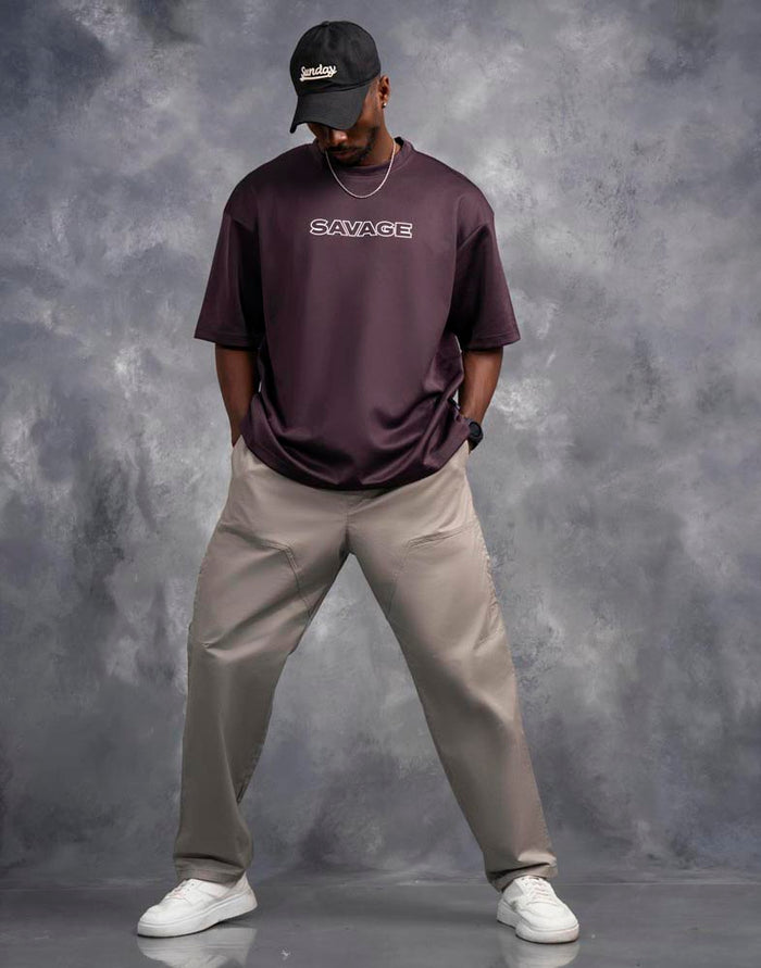 SAVAGE OVERSIZED T - SHIRT