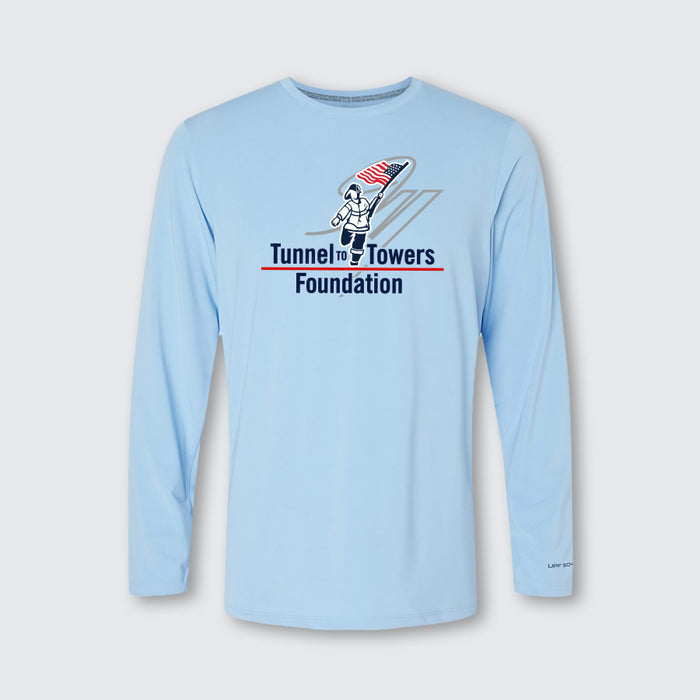 T2T Long Sleeve Performance Tee (Blue Mist) NEW!