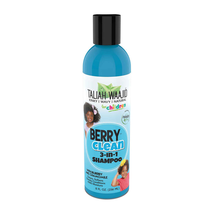 Taliah Waajid Kinky, Wavy, Natural for children: Berry Clean Three-In-One Shampoo 8oz