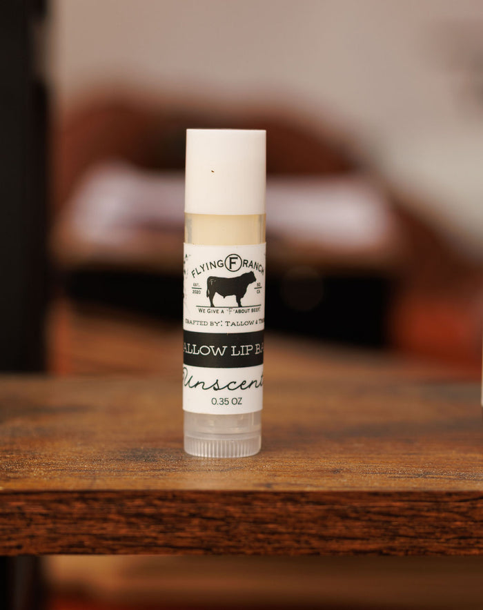 Tallow Unscented Lip Balm