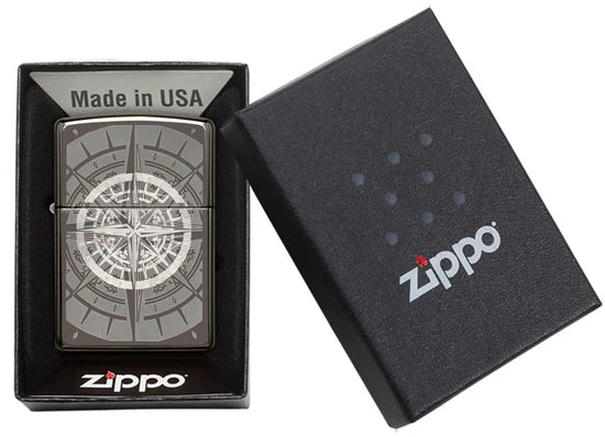 Zippo Nautical Compass Design - 29232