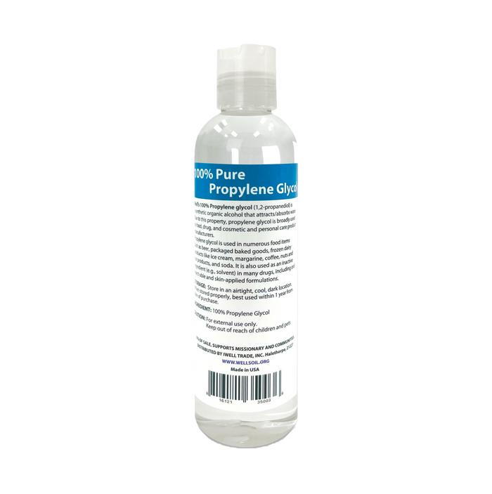 100% Pure Natural Carrier Oil 8oz Propylene Glycol