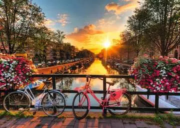 1000 pc Bicycles in Amsterdam Puzzle