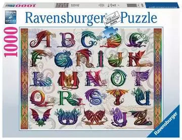1000 pc Dragon Alphabet Puzzle