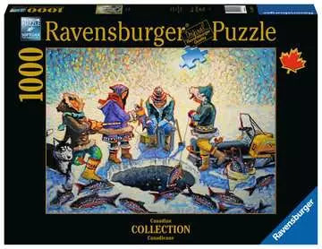 1000 pc Ice Fishing Puzzle