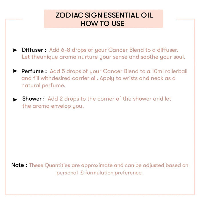 How to use Zodiac Essential Oil Blend