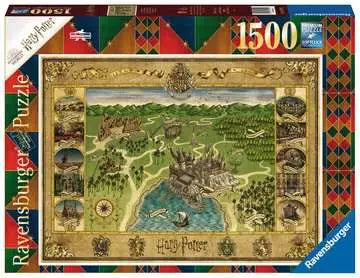 1500 pc Hogwarts Map Puzzle
