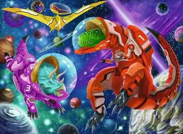 200 pc Space Dinosaurs Puzzle