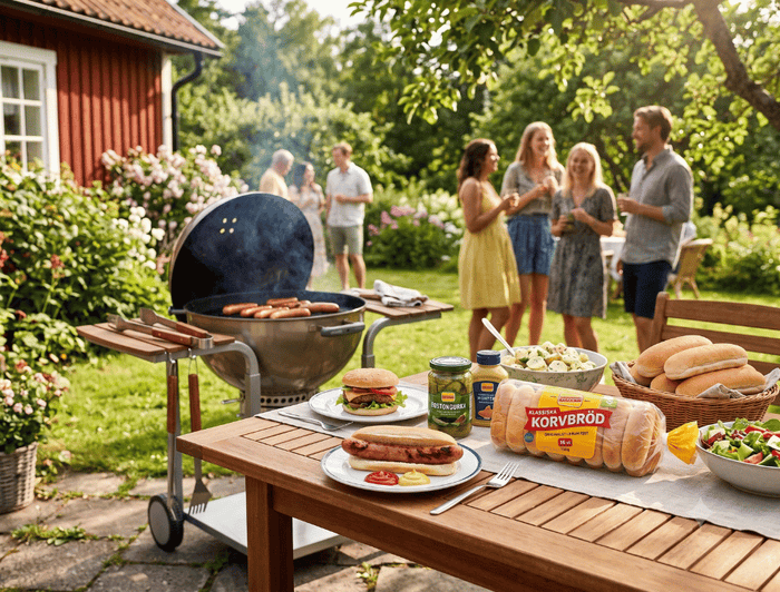 3 x Korvbröds Bagarn Klassiska Korvbröd 16 Hot Dog Buns 432g (15.23 oz) – Authentic Swedish Hot Dog Buns