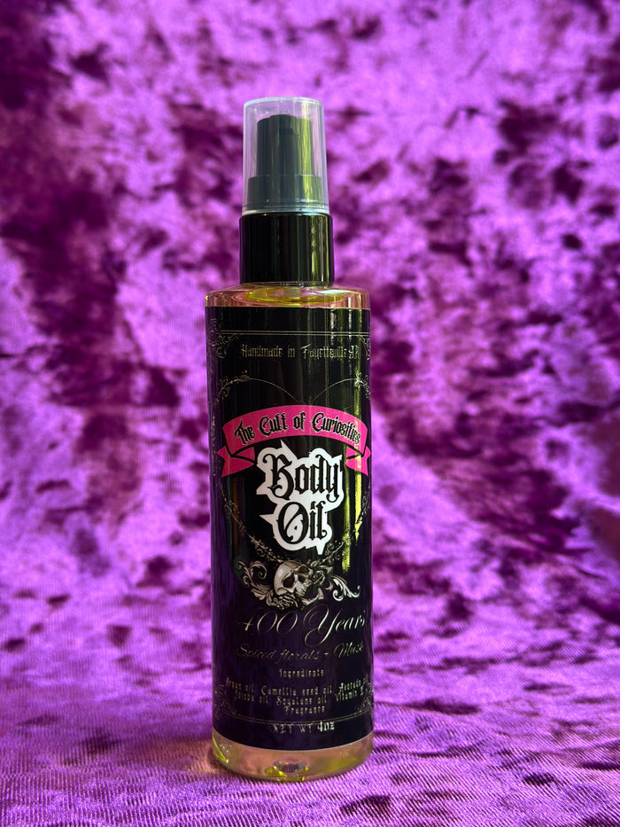 400 years 4oz mini body oil