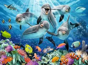 500 pc Dolphins in the Coral Reef Puzzle