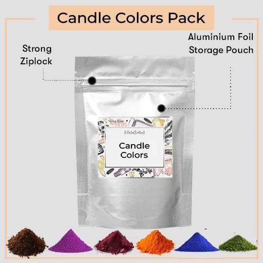 6 Candle Color Combo Pack
