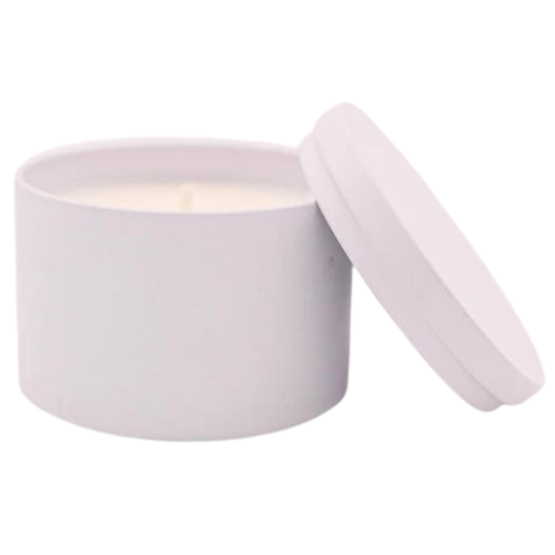 8oz Luxury White Tin - Sample