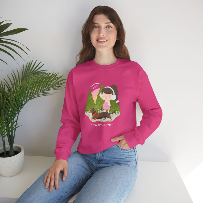 A Woodland Walk Crewneck Sweatshirt