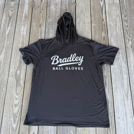 Adult Fit Short Sleeve BP Hoodie BLACK